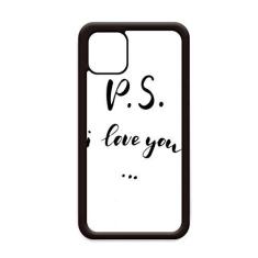 Imagem de Capa para iPhone 12 Pro Max com citação "I Love You" para Apple Mini Mobile Case