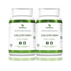 Imagem de 2x Cálcio MDK (Cálcio, Magnésio, Vitamina D e Vitamina K2) 60 Capsulas de 530mg Tuttiflora