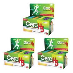 Imagem de Gero H3 Suplemento Vitaminico 30 Cps - Kit Com 3 Caixas - Altapharma