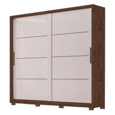Imagem de Guarda Roupa Casal Premier Jacarandá Off White - Zanzini