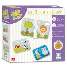 Imagem de Jogo Educativo De Encaixar Onde Eu Estou - Nig Brinquedos