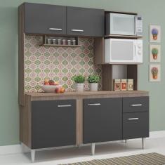 Imagem de Cozinha Compacta 5 Portas 1 Gaveta Sevilha Fellicci