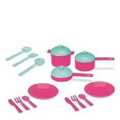 Imagem de Doce Cozinha Jantinha Cardoso Rosa/Azul
