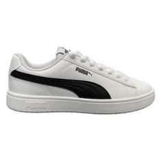 Imagem de Tênis Puma Rickie Classic Infantil Branco e Preto-Unissex