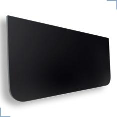 Imagem de Escrivaninha Retrátil Dobrável 80x30 Preta de Parede para Cozinha Susp