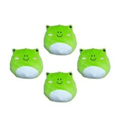 Imagem de Kit 4x Brinquedos Pelúcia de Animais Sapo - Ty Rara