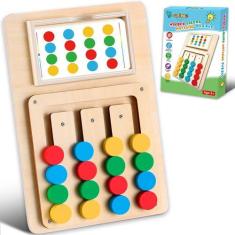 Imagem de Brinquedo de quebra-cabeça de combinação de cores V-Opitos para crianç