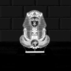 Imagem de Luminária Led 3D Esfinge Egito Abajur
