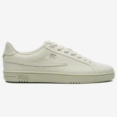 Imagem de Tênis Casual Masculino FX Court 70 Branco Prata Fila F01L00252-6046-Masculino