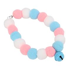 Imagem de Coleira de Sino para Gato, Colorida, Elegante, Confortável, Leve e Fofa, Coleira de Animal de Estimação para Cachorro para Gatinho para Festa (M)