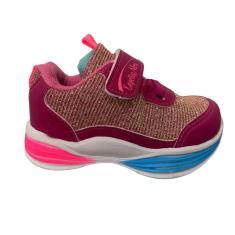 Imagem de Tênis Infantil Baby Menina Espelho Meu Pink Com Glitter-Feminino