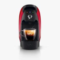 Imagem de Cafeteira 3 Corações Espresso Luna Automática Vermelha 127V - TRÊS COR