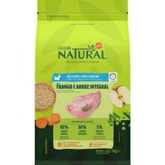 Imagem de Ração Guabi Natural Frango e Arroz Integral para Cães Filhotes Raças M