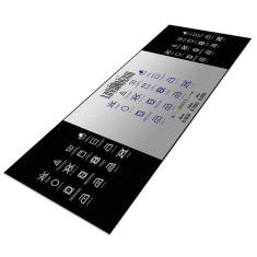 Imagem de Tapete Passadeira Guia de Lavanderia Antiderrapante-60 x 200