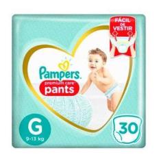 Imagem de Fralda Infantil Pampers Premium Care Pants Tamanho G com 30 Unidades