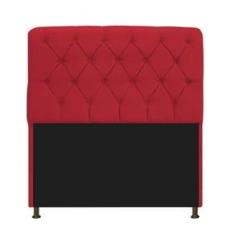 Imagem de Kit Cabeceira Lady e Recamier Ari 160 cm Queen Size Suede  - Doce Sonho Móveis