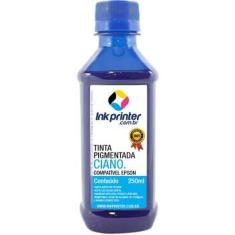 Imagem de Tinta InkPrinter Ciano Pigmentada para Impressora Epson (250ml)