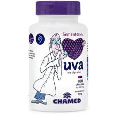 Imagem de Chamel Sementes De Uva 500 Mg Natural 100 Cápsulas