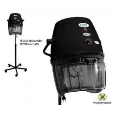 Imagem de Secador De Cabelo De Coluna Preto Profissional - 800W Exclusive 220V -