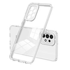 Imagem de Caso ultra slim Caso claro para a Samsung Galaxy A53 5G, Caixa de telefone transparente de corpo inteiro, capa de telefone protetora esbelta projetada por uma caixa de absorção de choque anti-arranhão