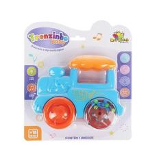 Imagem de Brinquedo Para Bebes Trenzinho Musical Baby Com Luz E Som E Chocalho -