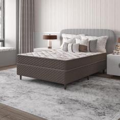 Imagem de Cama Box Casal Espuma D33 Firme 138X188 Eliana Umaflex