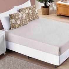 Imagem de Jogo De Lençol Queen Essencial 3 Peças - Floral Cáqui - Casa Show Enxo