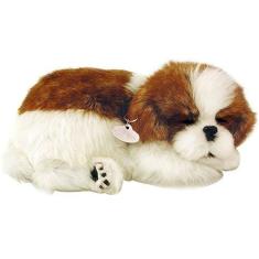 Imagem de Brinquedo De Pelúcia Que Respira Perfect Petzzz Acompanha Pilha Shih-tzu