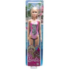Imagem de Boneca Barbie Praia Maio Rosa Mattel Dwj99