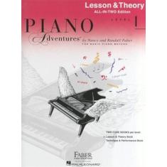 Imagem de Piano Adventures All-In-Two Level 1 Lesson/Theory: Lesson & Theory - Anglicised Edition