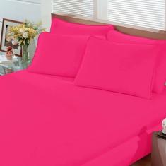 Imagem de Lençol Avulso Queen Malha Com Elástico Pink - Bouton