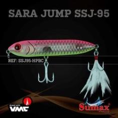 Imagem de ISCA ARTIFICIAL SUMAX SARA JUMP95 CL,PINK YELLOW (08B) PEC SSJ-95-HPBC