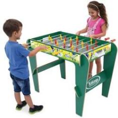 Jogo Futebol De Mesa Pebolim Interativo Crianças Pimball - Zoop