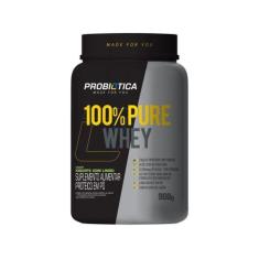 Imagem de Whey Protein Concentrado Probiótica 100% Pure - 900G Iogurte Com Limão