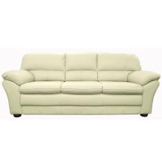 Imagem de Sofá 2 Lugares Laura 160cm Couro Off White