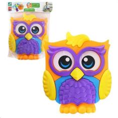Imagem de Brinquedo Quebra-Cabeça Corujinha Infantil Jp Brink