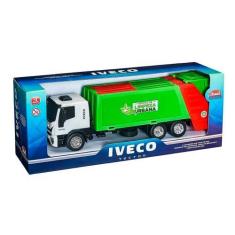 Imagem de Caminhão De Lixo Coletor Iveco Com Lixeira - Sortido - Usual Brinquedo