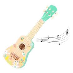 Imagem de Violão De Madeira Brinquedo Musical Infantil Tooky Toy - Pool