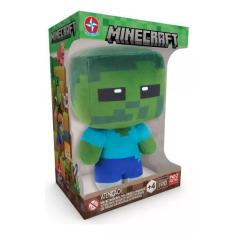 Imagem de Pelúcia Zombie Minecraft original - 18 centímetros - Estrela 