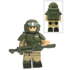 Imagem de Boneco Blocos De Montar Soldado Warhammer Astra Sam
