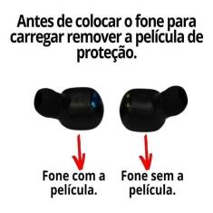 Imagem de Fones Ouvido Sem Fio Wireless Preto Para Samsung A03