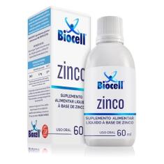 Imagem de Zinco Biocell - Suplemento Alimentar Líquido Sublingual