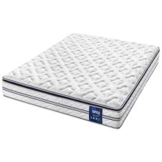 Imagem de Colchão Queen Size AmericanFlex Topázio Gel com Pillow Top e Molas Ensacadas 30x158x198 cm