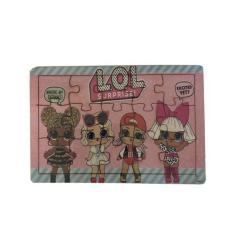 Imagem de Quebra-Cabeça Lol Brinquedo Educativo Em Mdf - Tralala