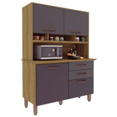 Imagem de Cozinha Compacta Sofia 4 Portas 2 Gavetas Imop Móveis