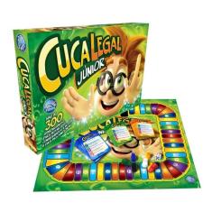 Imagem de Jogo De Mesa Cuca Legal Júnior Tabuleiro Didático Infantil - Pais e Filhos