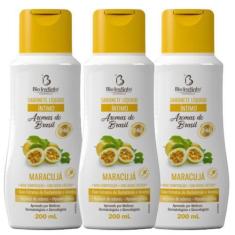 Imagem de Kit 3 Sabonete Líquido Íntimo Maracujá 200Ml - Bio Instinto