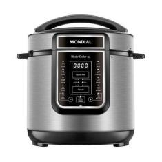 Imagem de Panela De Pressão Elétrica Mondial 6L Pe-60-6L-I Inox 127V, 110V