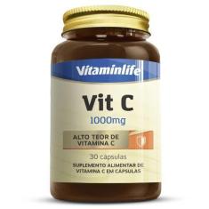 Imagem de Vitamina C 1000Mg Vitaminlife 30 Cápsulas