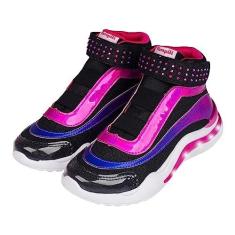 Imagem de Tênis Infantil Menina Pampili 683.017 Spk 35